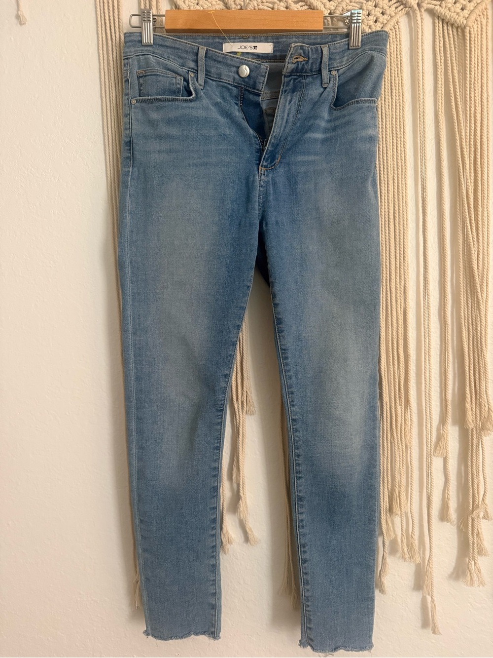 Joe's Jeans Light Blue Skinny Jeans - Faded Denim super soft